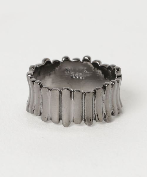 YArKA 指輪 リング 「YArKA/ヤーカ」silver925 unevenness stick ring 
