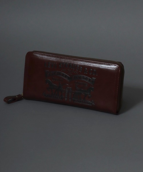 Levi's（リーバイス） 財布 「Levi's」ツーホースエンボスラウンド