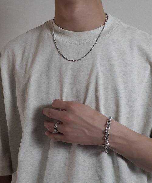 SBG by 7JEWELRY ネックレス SBG ステンレスロープチェーンネックレス
