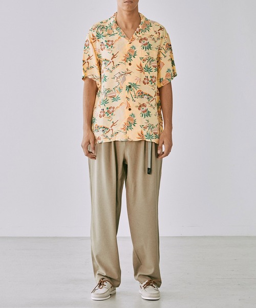ラ*)様 SUN SURF ハワイアン 半袖シャツ SUN SURF シャツ | ハワイアン半袖シャツ ハレクラニ MEN メンズ