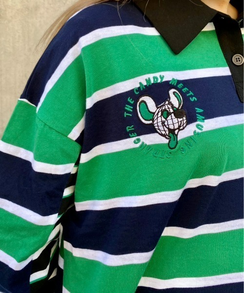 Candy Stripper（キャンディーストリッパー） ポロシャツ STRANGERS