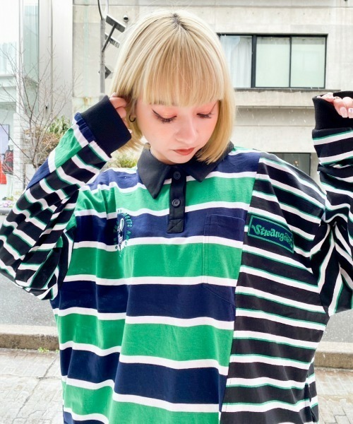 Candy Stripper（キャンディーストリッパー） ポロシャツ STRANGERS