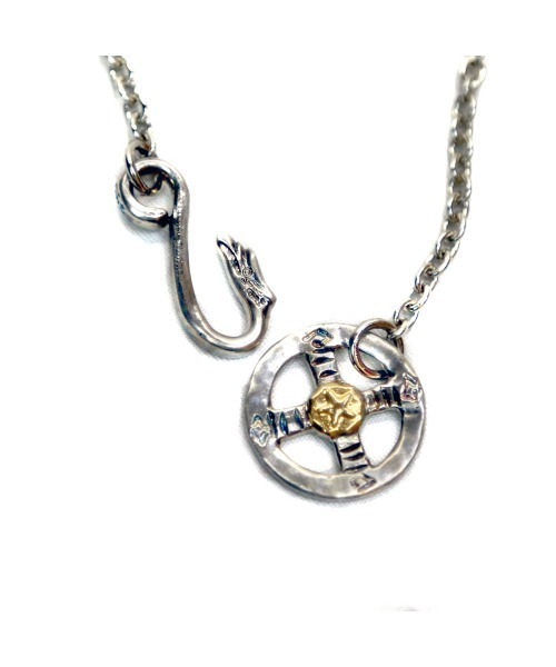 TMT ネックレス EAGLEHOOK＆CIRCLE CHAIN(LONG) メンズ レディース
