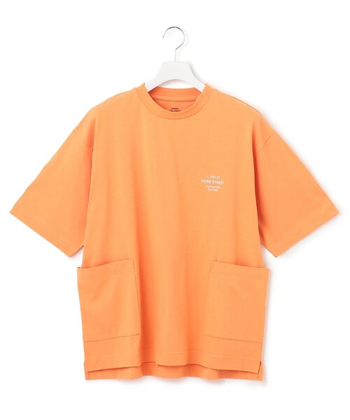 J.PRESS YORK STREET tシャツ 「UNISEX」ワンポイント腰ポケットT