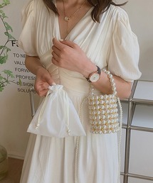 ショルダーバッグ バッグ パールミニショルダー レディース : ZOZOTOWN