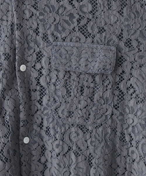 JOINT WORKS シャツ ブラウス 「Niche. /ニッチ」Open Collar S