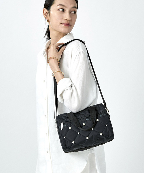 LeSportsac ショルダーバッグ バッグ SM SATCHEL W PEARLS
