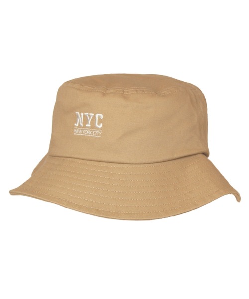 NEW YORK HAT CO. DesignerCollectionハット 14+ 帽子 ハット NYC刺繍バケットハット レディース メンズ