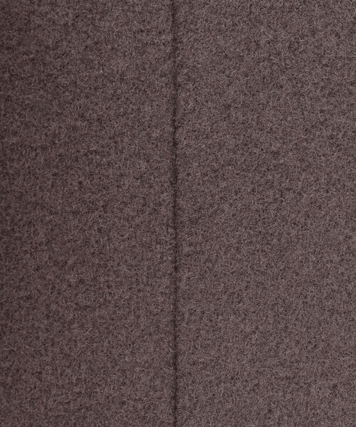 ファインウールモッサ ノーカラーコート ファインウールモッサ