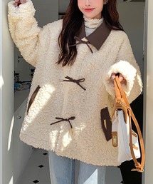 Sibra（シブラ） コート アウター エコファーバルーンコート