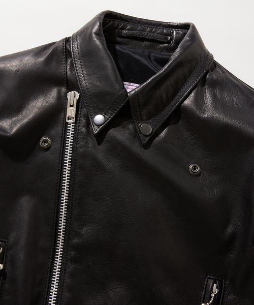 ライダース　馬革　JOURNAL STANDARD JAMES GROSE 革ジャン ライダース × JOURNAL STANDARD / NEW