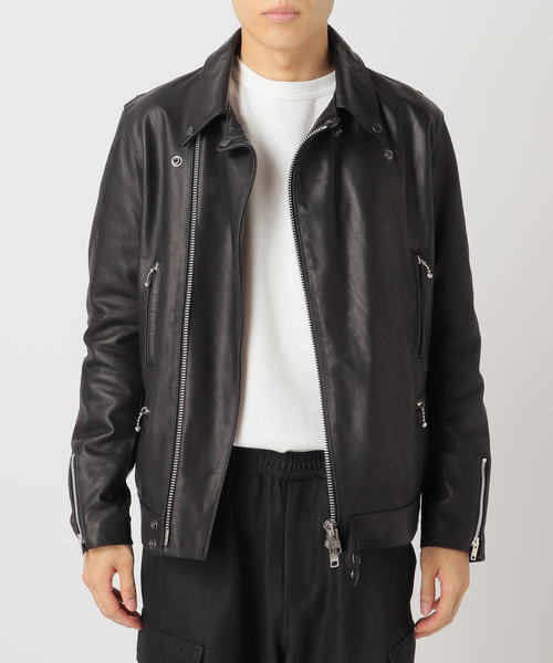 ライダース　馬革　JOURNAL STANDARD JAMES GROSE 革ジャン ライダース × JOURNAL STANDARD / NEW