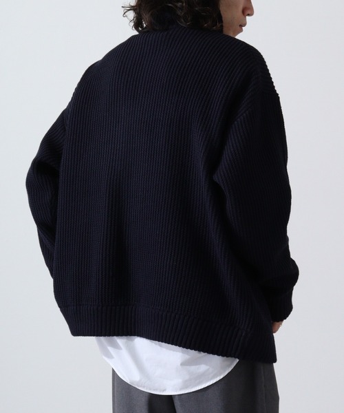 FUNALIVE（ファンアライブ） ラーベン編み ダブルジップ ドライバーズ