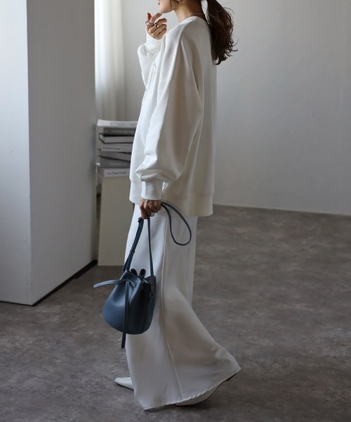 theVirgins ビジュースウェット トレーナー ホワイト theVirgins bijou sweat White ビジュースウェット