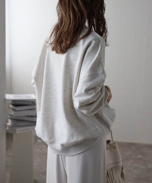 theVirgins ビジュースウェット トレーナー ホワイト theVirgins bijou sweat White ビジュースウェット