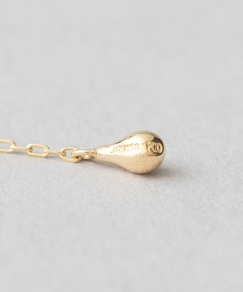 ピアス K10YG ピアス ドロップ レディースの画像