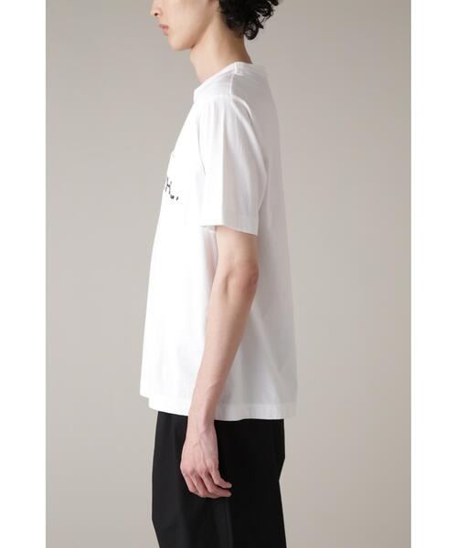 MHL.（エムエイチエル） tシャツ PRINTED COTTON JERSEY メンズ