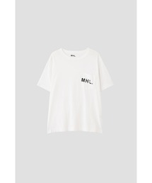 MHL.（エムエイチエル） tシャツ PRINTED COTTON JERSEY メンズ