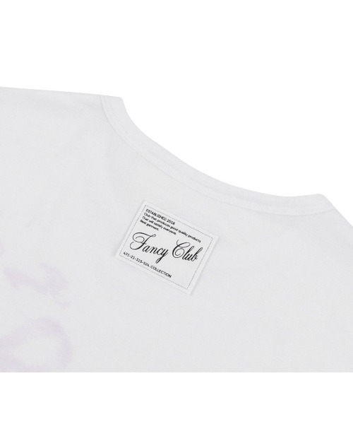 tシャツ A'GEM/9 × .kom 「 FANCY CLUB/ファンシークラブ」 RIBBON BUTTERFLY STANDARD TEE/リボ FANCY CLUB tシャツ A'GEM/9 × .kom 「 CLUB/ファンシークラブ