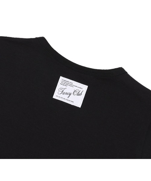 tシャツ A'GEM/9 × .kom 「 FANCY CLUB/ファンシークラブ」 RIBBON BUTTERFLY STANDARD TEE/リボ FANCY CLUB tシャツ A'GEM/9 × .kom 「 CLUB/ファンシークラブ