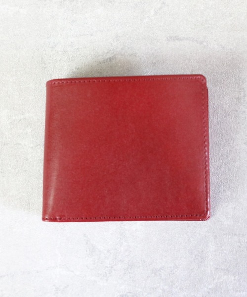 8 財布 イタリーレザー2つ折り財布 メンズ レディース : ZOZOTOWN