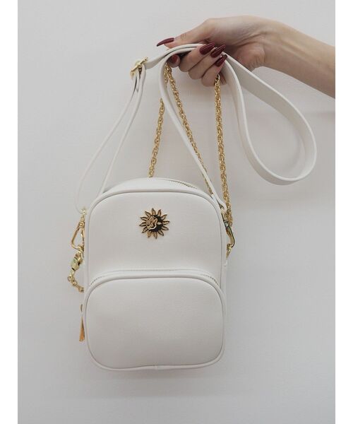 EVRIS ショルダーバッグ バッグ ダブルチェーンショルダーBAG