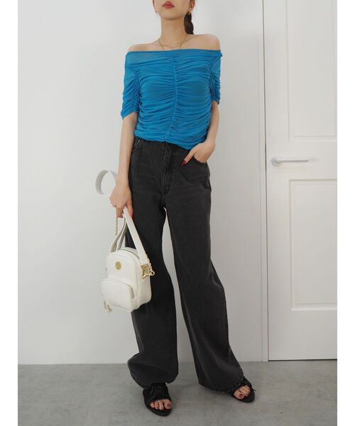 EVRIS ショルダーバッグ バッグ ダブルチェーンショルダーBAG