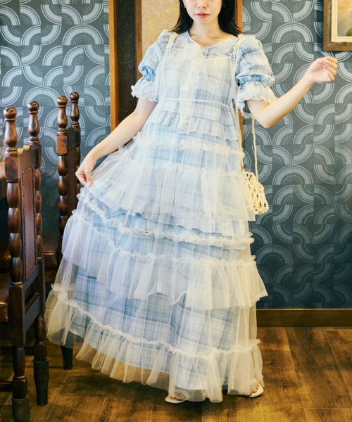 kutir（クティール） ワンピース 「クティールとレトロ」ティアード