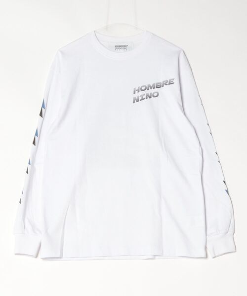 Hombre Nino tシャツ 「HOMBRENINO」オンブレニーニョ 24SS L/S PRINT