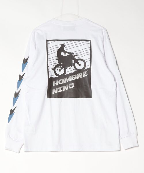 Hombre Nino tシャツ 「HOMBRENINO」オンブレニーニョ 24SS L/S PRINT