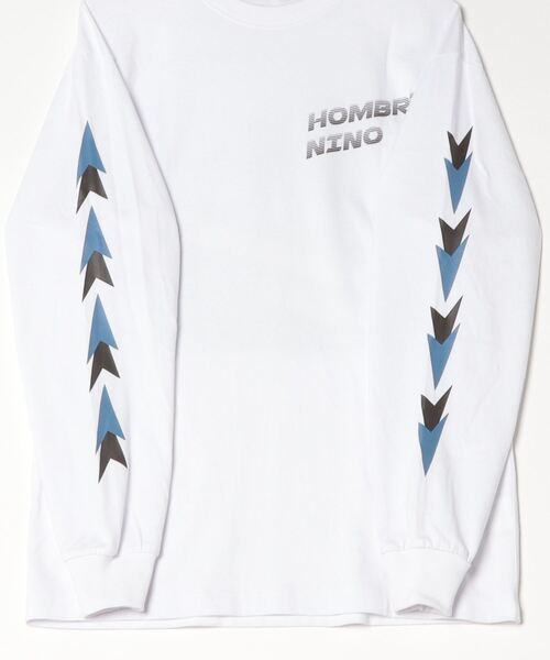Hombre Nino tシャツ 「HOMBRENINO」オンブレニーニョ 24SS L/S PRINT