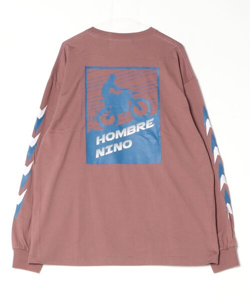 Hombre Nino tシャツ 「HOMBRENINO」オンブレニーニョ 24SS L/S PRINT