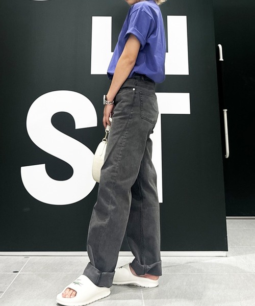 LACOSTE（ラコステ） ジーンズ オーガニックコットンガーメントダイ