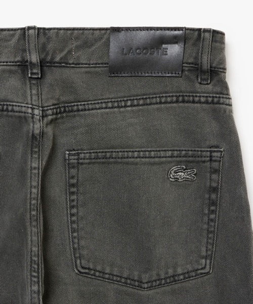 LACOSTE（ラコステ） ジーンズ オーガニックコットンガーメントダイ