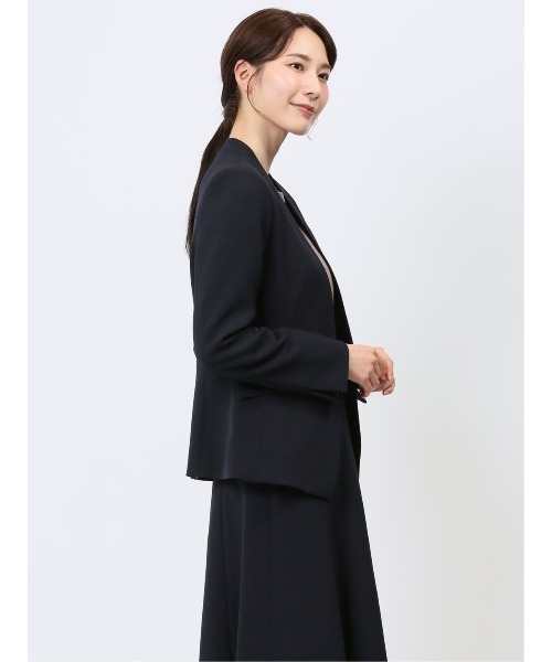 美品 エムエフエディトリアル ブラックフォーマル メンズ スーツ 就活 ビジネス m.f.editorial スーツ 「表地ストレッチ ウォッシャブル