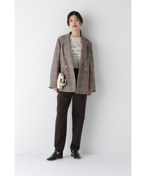 human woman（ヒューマンウーマン） パンツ ストレッチポンチパンツ