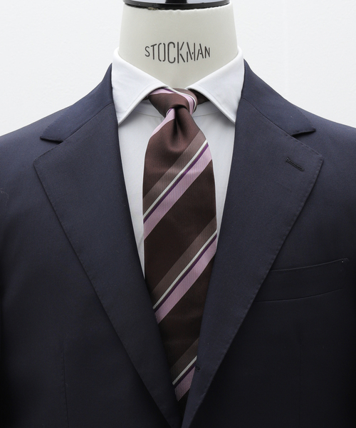 EDIFICE（エディフィス） ネクタイ AX レジメンタルタイ : ZOZOTOWN