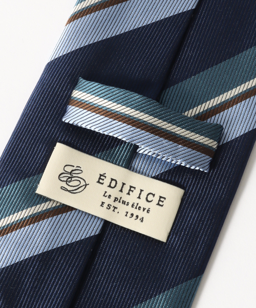 EDIFICE（エディフィス） ネクタイ AX レジメンタルタイ : ZOZOTOWN