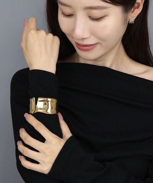 美品❣️象牙調 バングル ヴィンテージ CEMO NEMO バングル 「金属アレルギー対応」 スリット