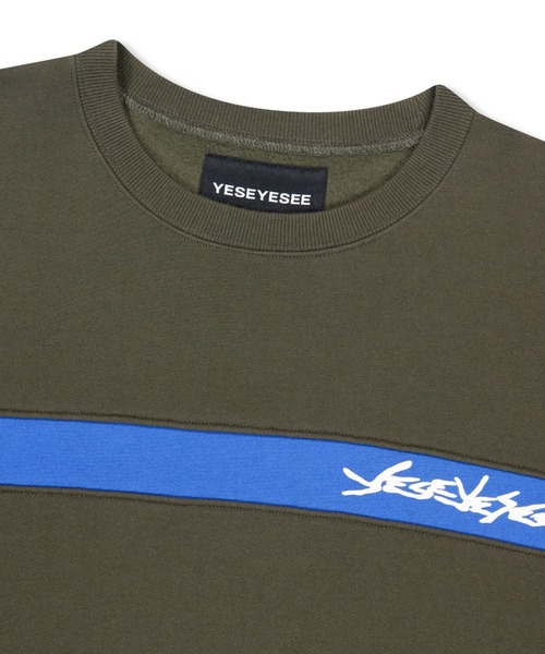 YESEYESEE トレーナー スウェット Y.E.S Incision Sweatshirt