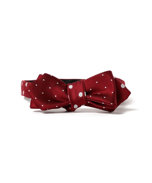 ネクタイ Silk Bow Tie Dot_3