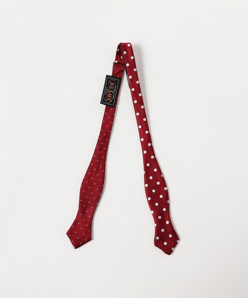 ネクタイ Silk Bow Tie Dot_6