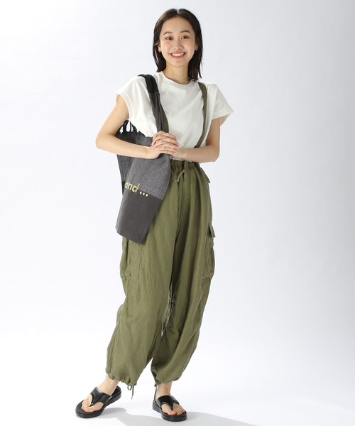 「niko and...」 カーゴパンツ LARGE ナチュラル レディース