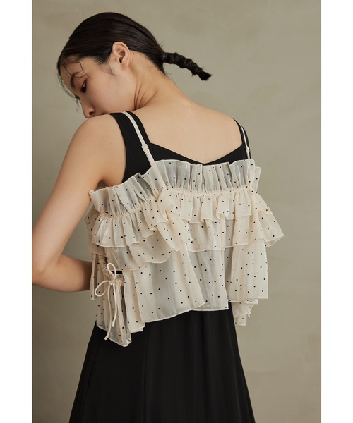 niana（ニアナ） ドレス ドットティアードトップスセットドレス 2点