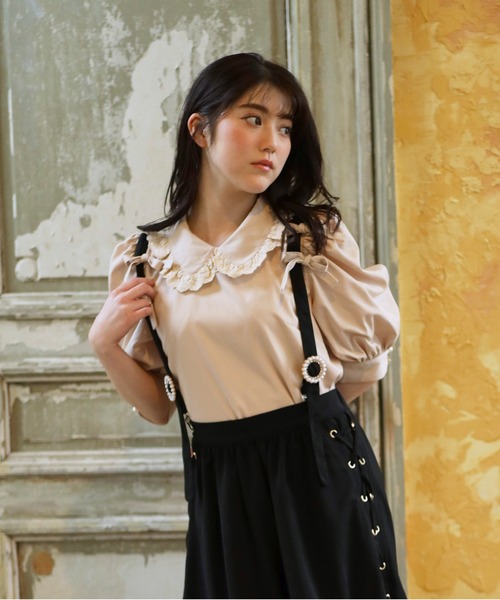 シャツ/ブラウス(半袖/袖なし) Swankiss - Swankiss  3check blouse Swankiss（シャツ/ブラウス(半袖/袖なし)）のフリマアイテム一覧