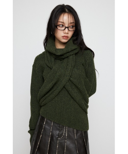 LAGUA GEM（ラグアジェム） ニット セーター WARPPED 2PIECE ニット