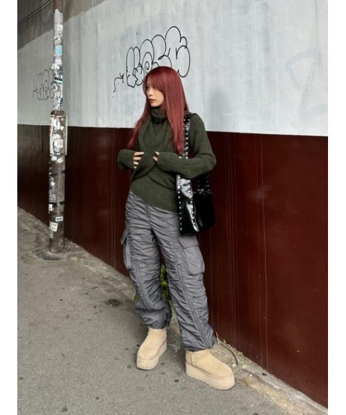 LAGUA GEM ダブルジップニット　新品未使用 LAGUA GEM（ラグアジェム）の「CABLE ZIP UP ニット（ニット/セーター