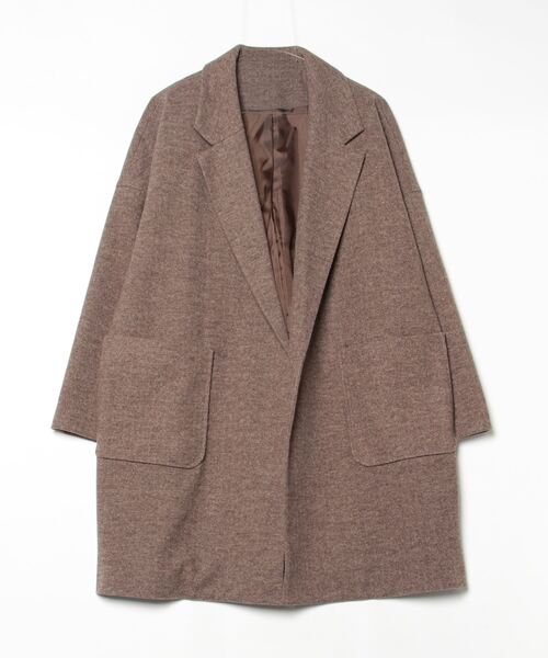 Mila Owen（ミラオーウェン） チェスターコート ONE SIZE ブラウン