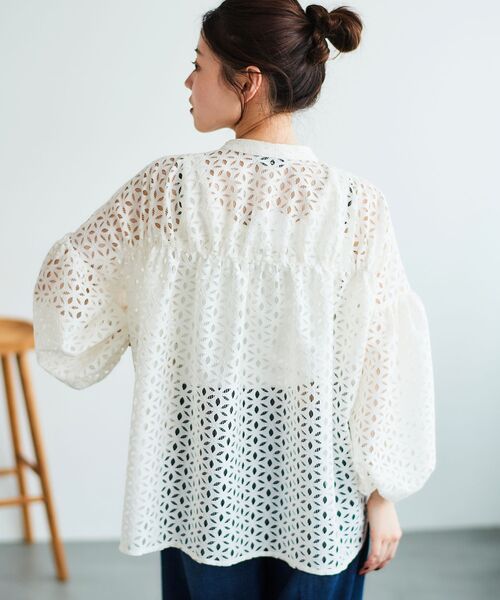 le.coeur blanc（ルクールブラン） ブラウス シャツ TORRAZZO DONNA