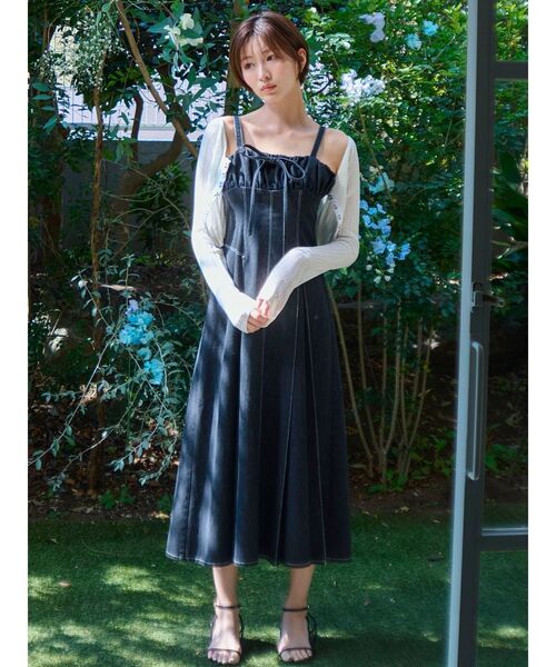 dazzlin（ダズリン） カーディガン レースホックショートカーデ